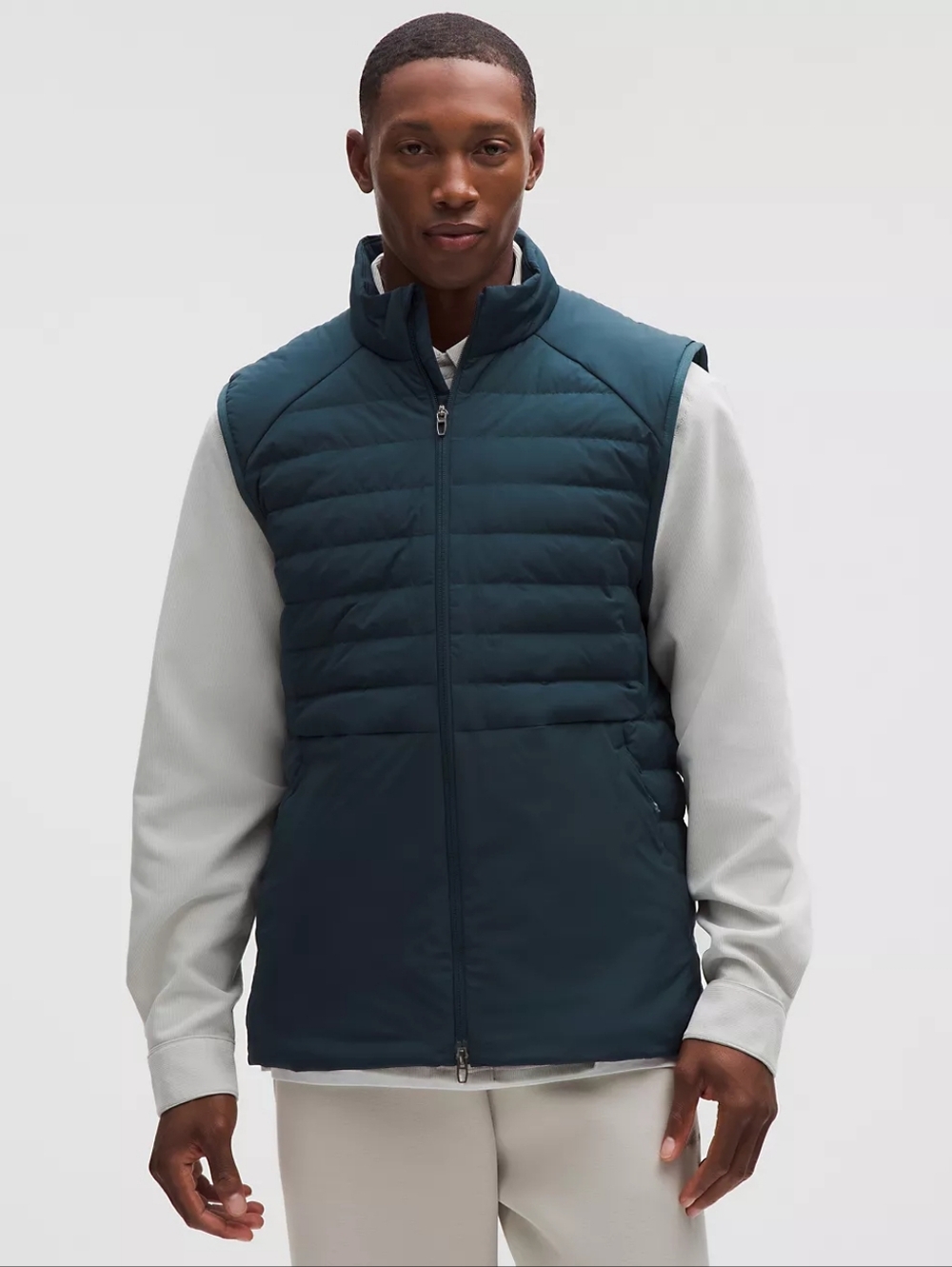 NWOT Lululemon Down for It All Vest Indochine Blue